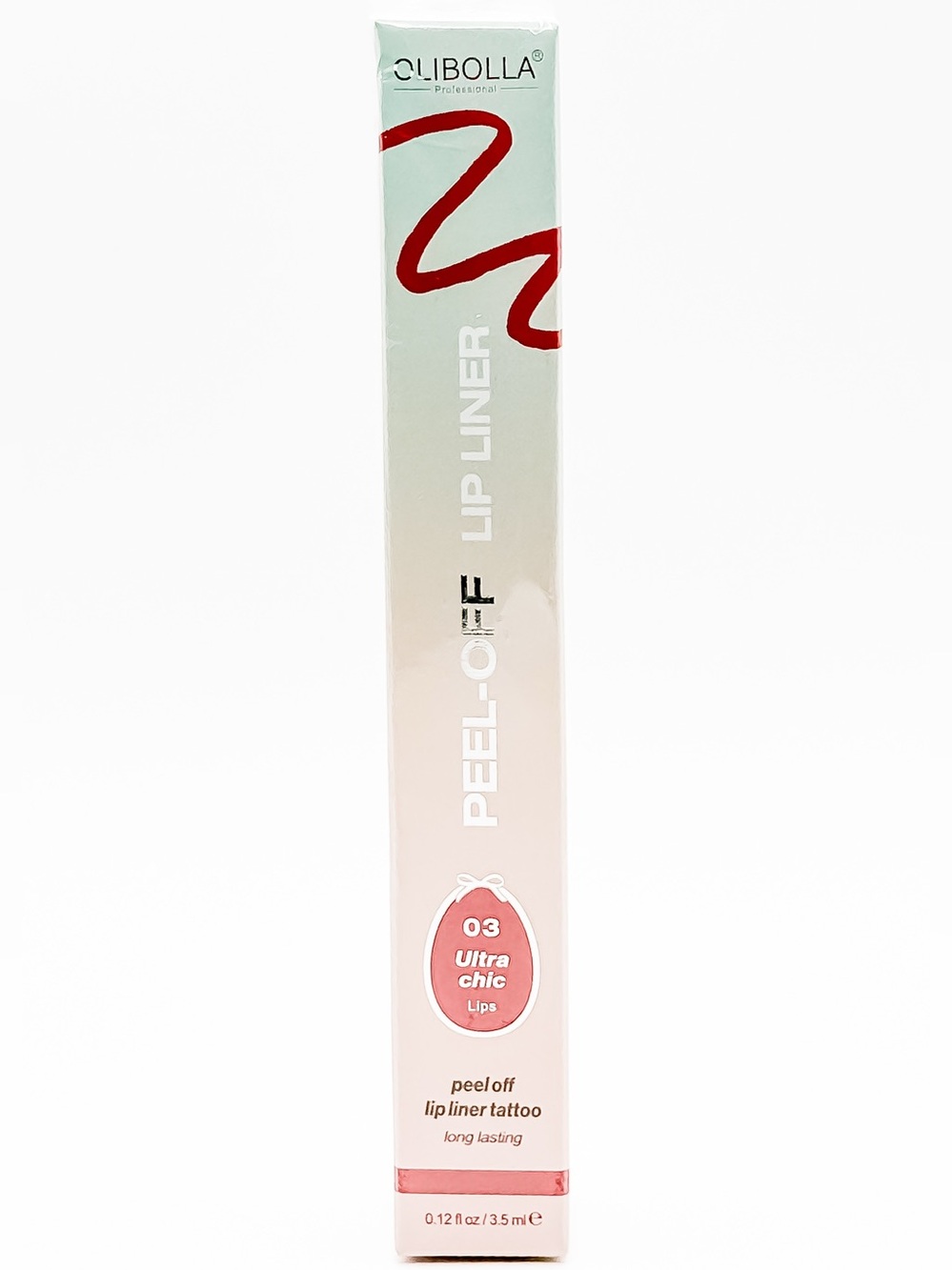 OLLIBOLLA — Peel-Off Lip Liner Stain - Shade 03 Ultra Chic - BNIB